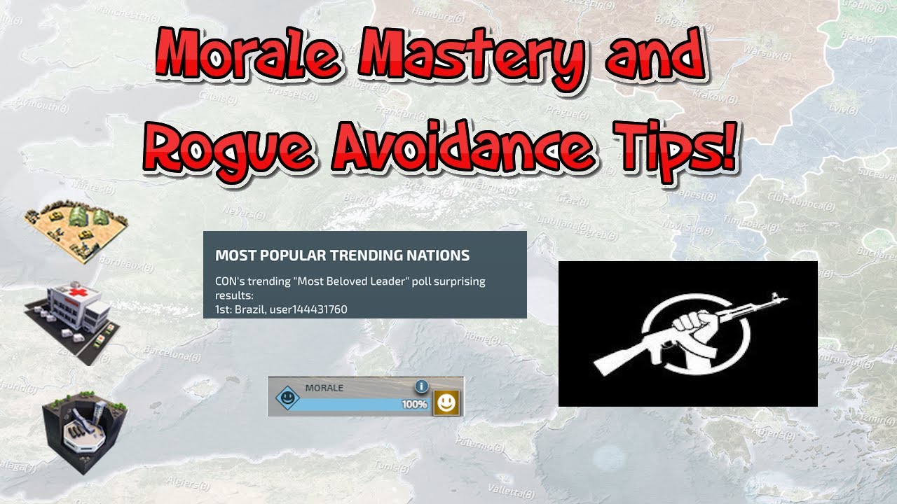 How to Increase Morale & Defend Against Rogue State! - Supremacy WW3!