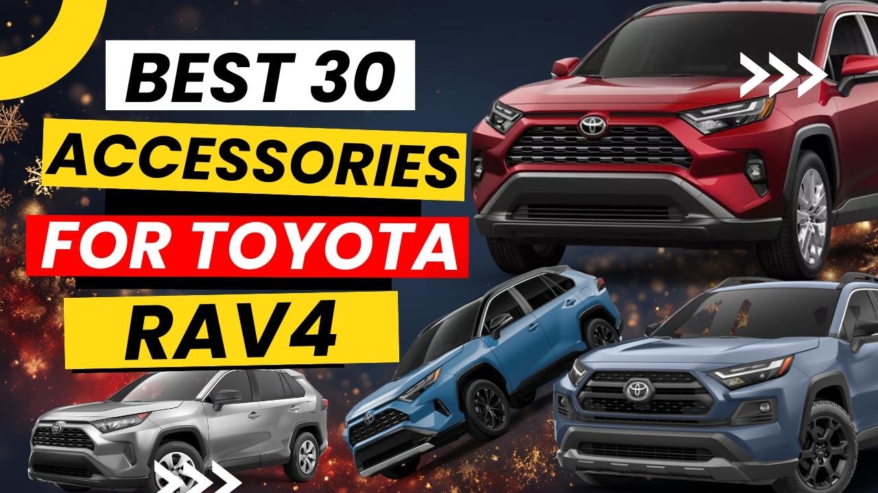 Топ-30 модификаций аксессуаров, которые хотелось бы видеть на вашем Toyota RAV4: интерьер, экстер...