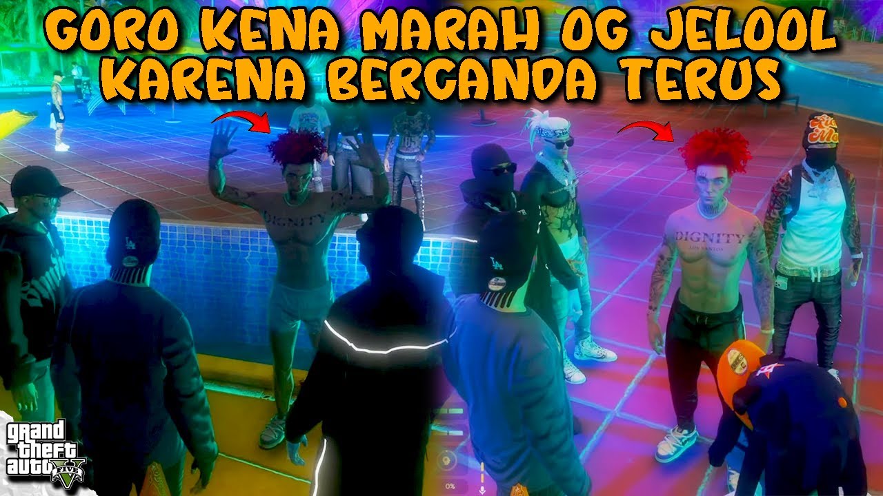 OG JELOOL NGAMUK KE GORO KARENA BERCANDA TERUS DISETIAP SITUASI!! || GTA V ROLEPLAY