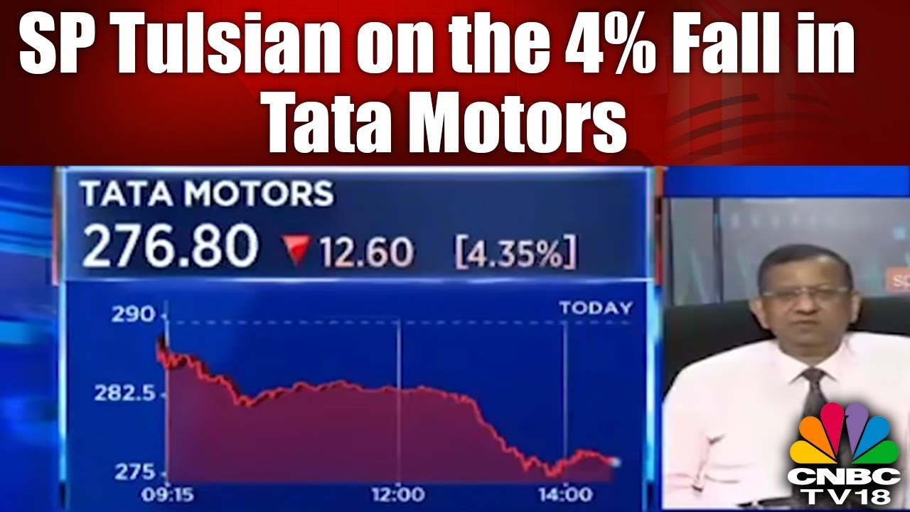SP Tulsian on the 4% Fall in Tata Motors | CNBC TV18