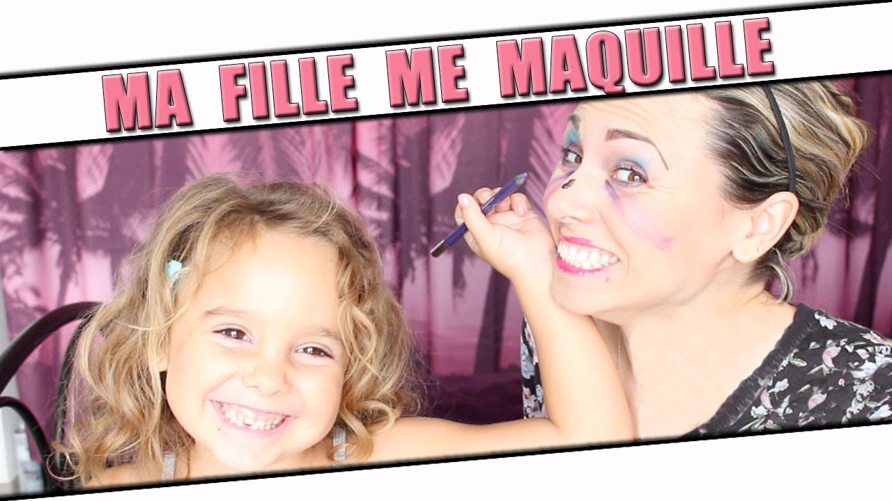 TAG : Ma fille me maquille ou le Tuto d'Halloween de ma fille !
