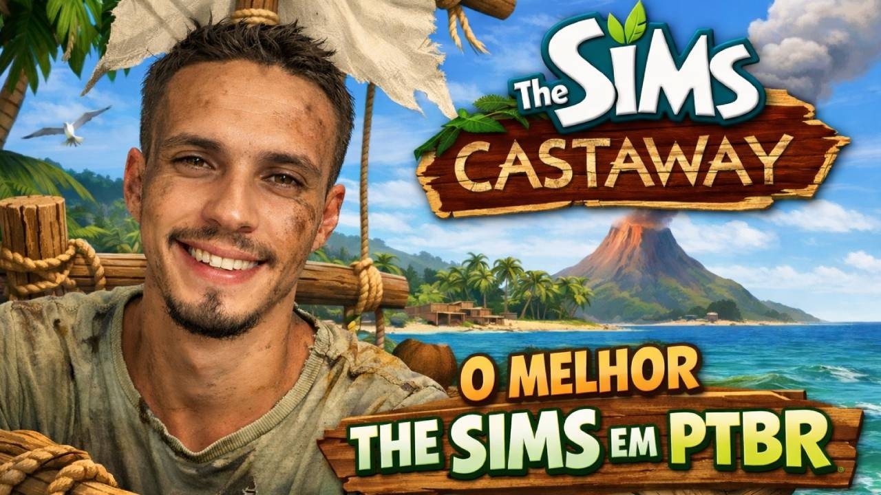 🔴 THE SIMS CASTAWAY * O JOGO ESQUECIDO PELA EA🟢 mais DIFÍCIL QUE GREEN HELL KKKK