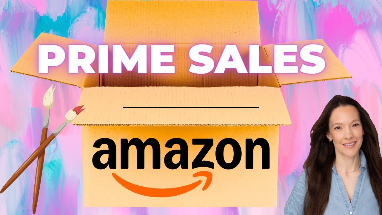 All the art things I bought this week in the Amazon Prime Sales