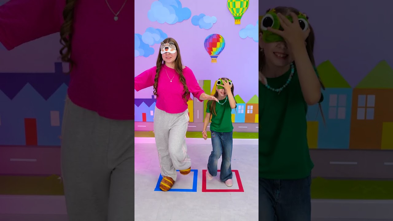 👀 CAN YOU MARCH WITH EYES CLOSED? Funny CHALLENGE! #shorts #kids
