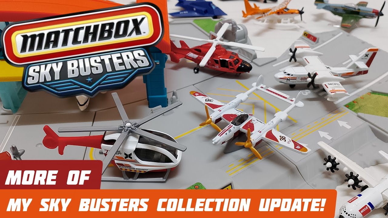 My Matchbox Sky Busters Collection 2025 Update! P-38 ⚡& MBX Eheli Unboxing Video 