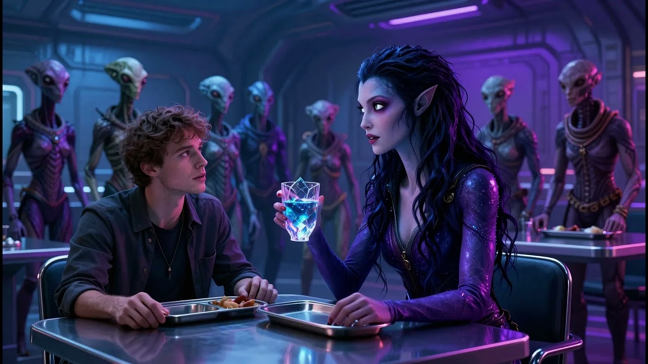 Stay Away from Her,’ They Warned—But the Alien Vampire Woman Sat With Me Anyway | HFY | A Short