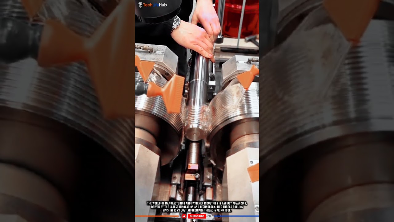 Innovation Thread Technology: Automated Thread Rolling, Strong & Fast Production.