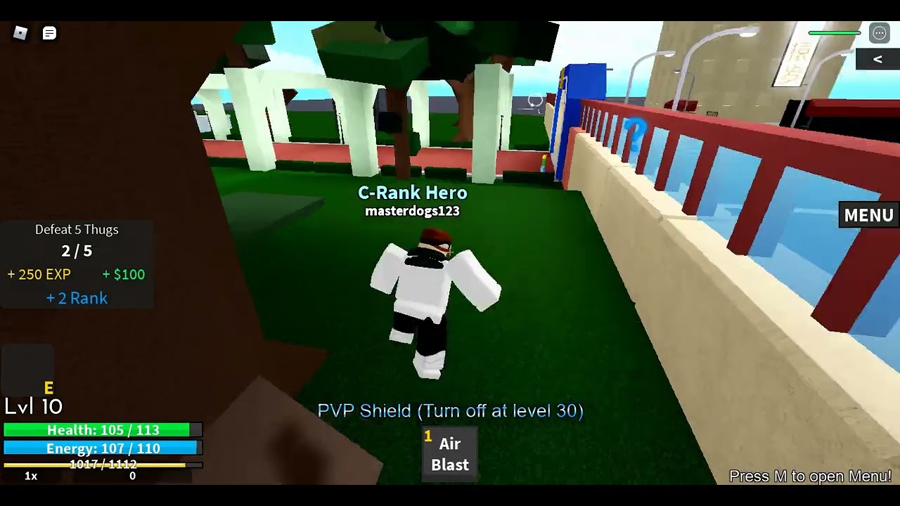 shahmir vs 5 thugs - my hero mania (roblox)