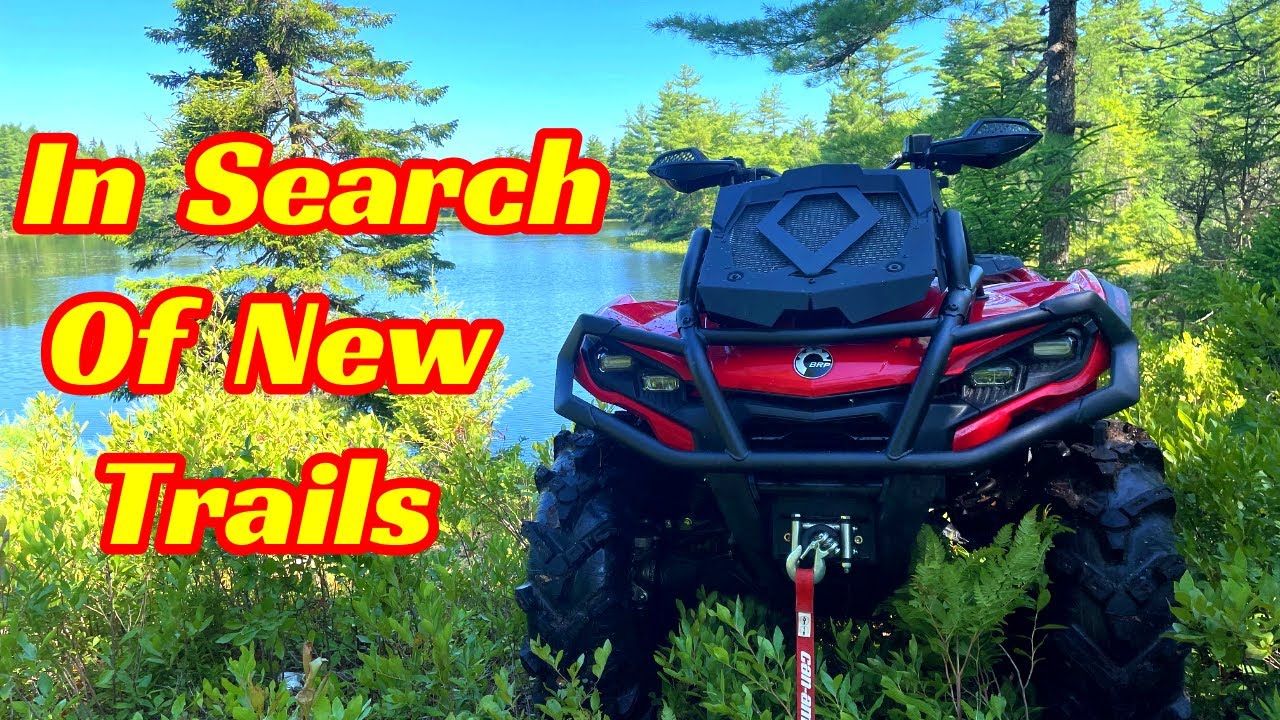 ATV Riding On A 2024 Can-Am Outlander 850 XMR