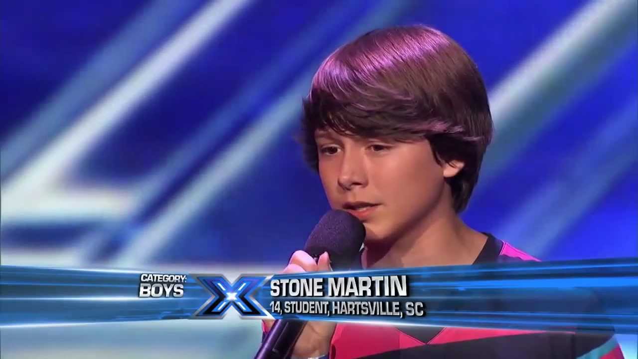 Stone Martin - Little Things (The X-Factor USA 2013) [Audition]