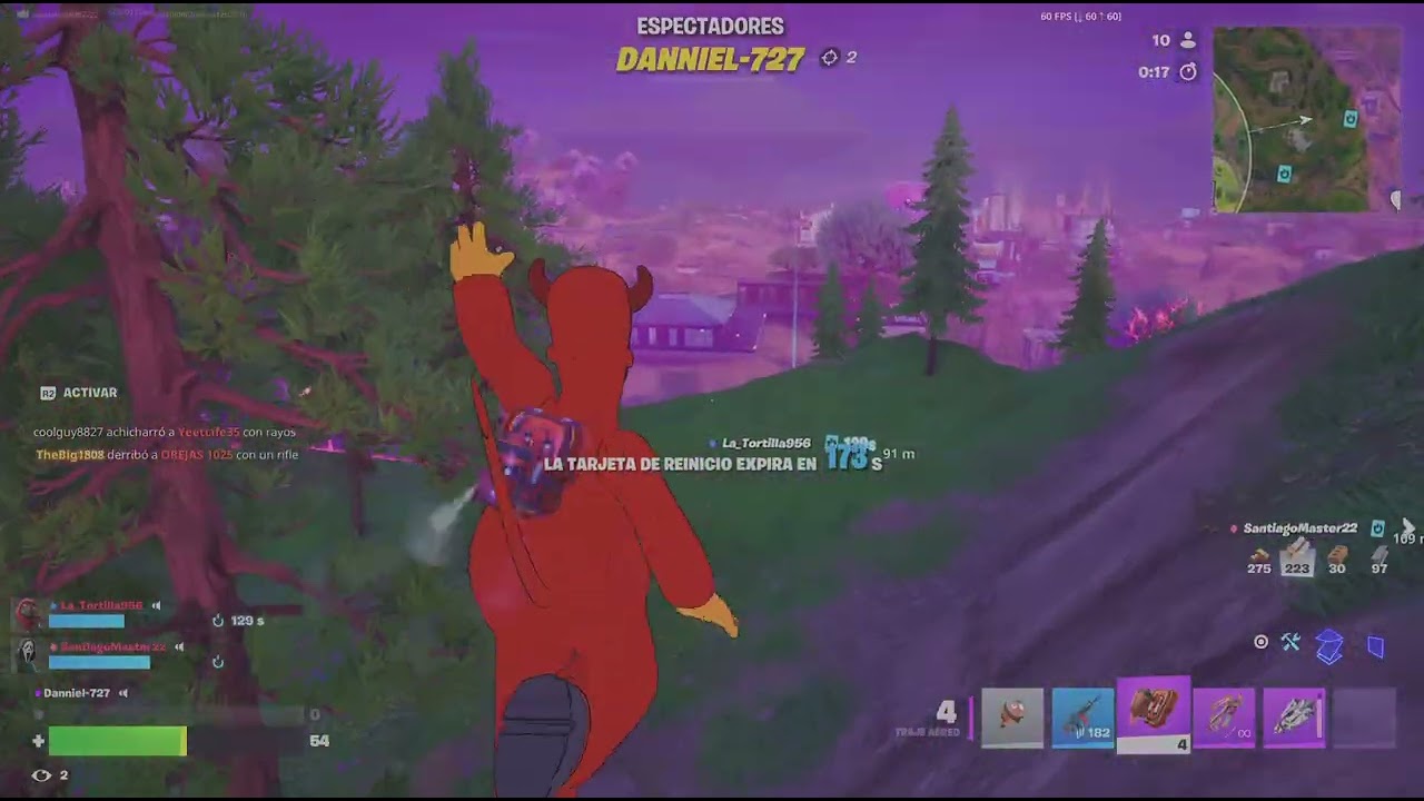 Jugando Fornite parte 2