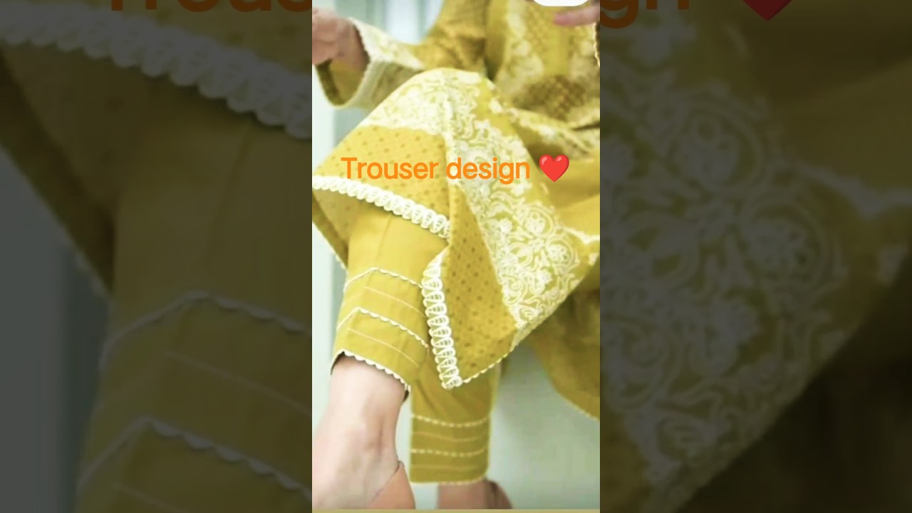Trouser design 2025/latest trouser/plazo design/new capri design#trouser #trouserdesign #plazodesign