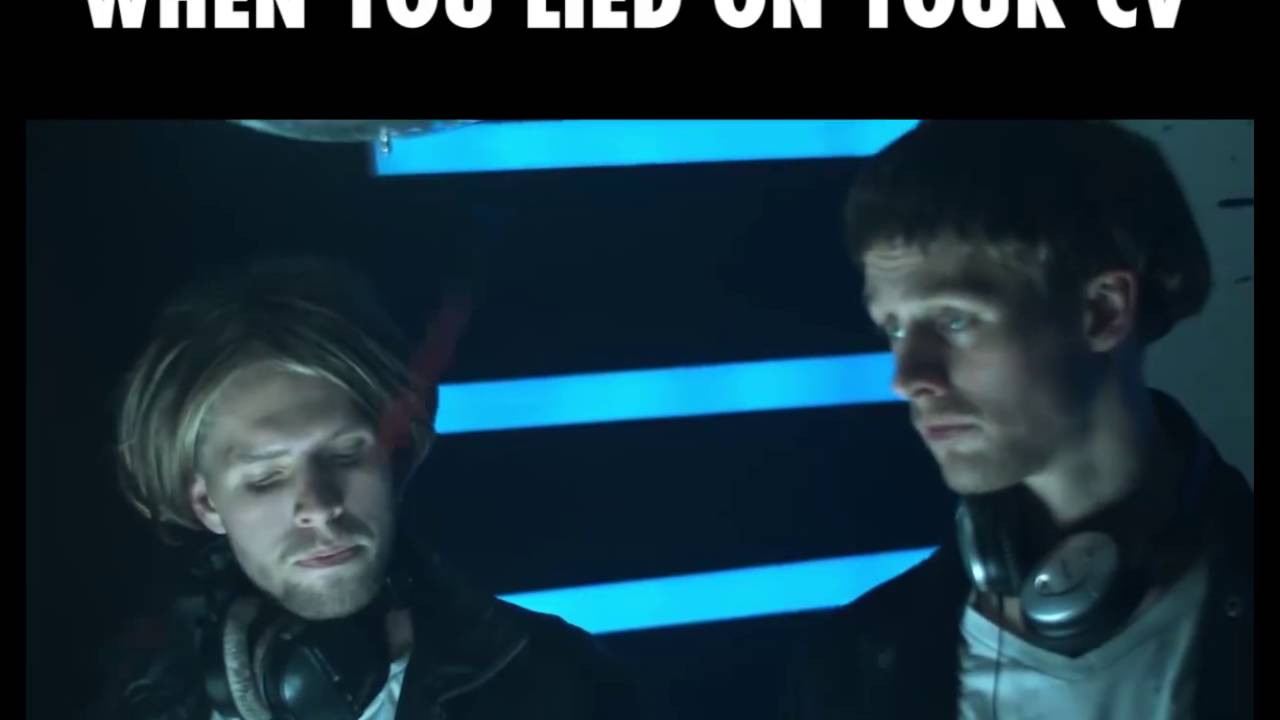 When You Lied On Your CV
