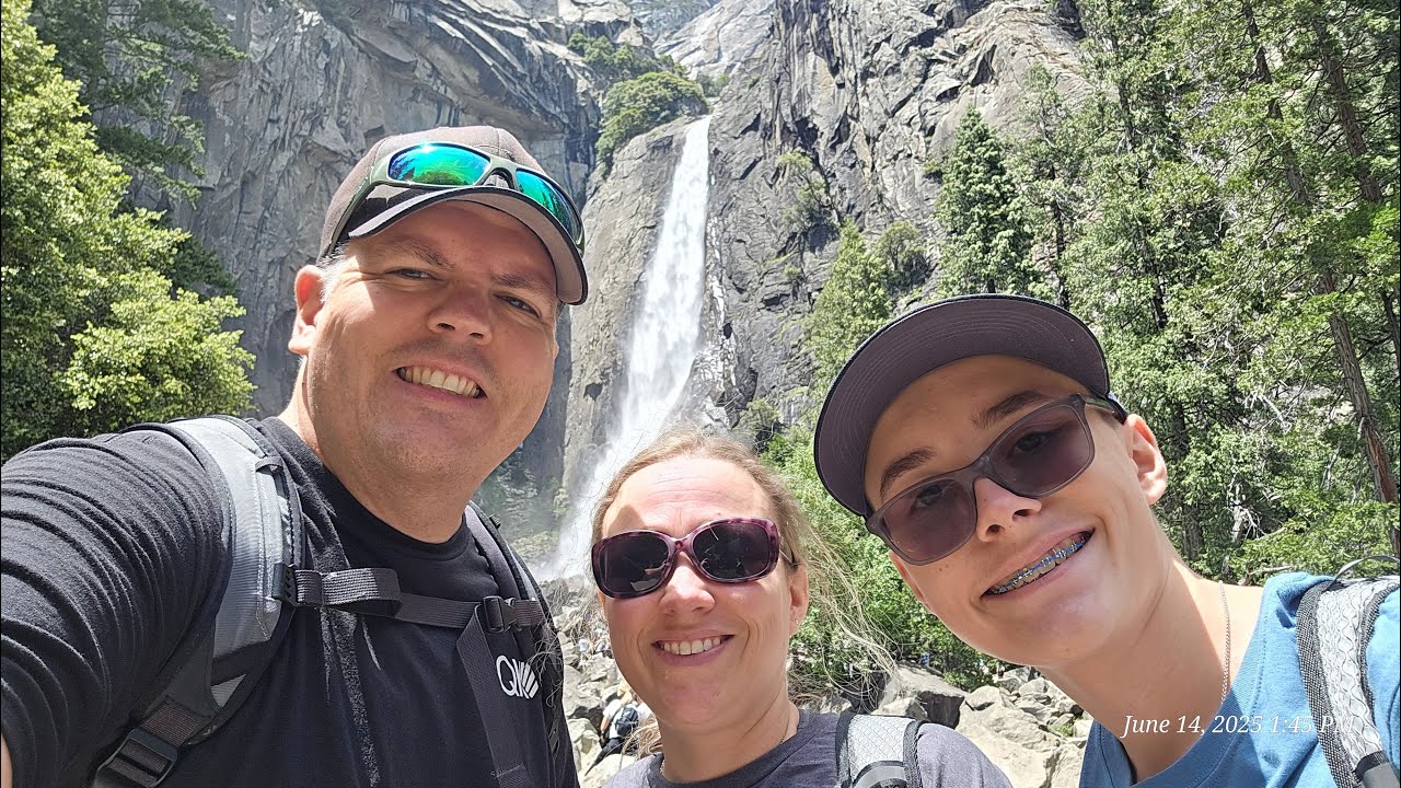 First stop on the 2025 Summer Adventure - Yosemite National Park