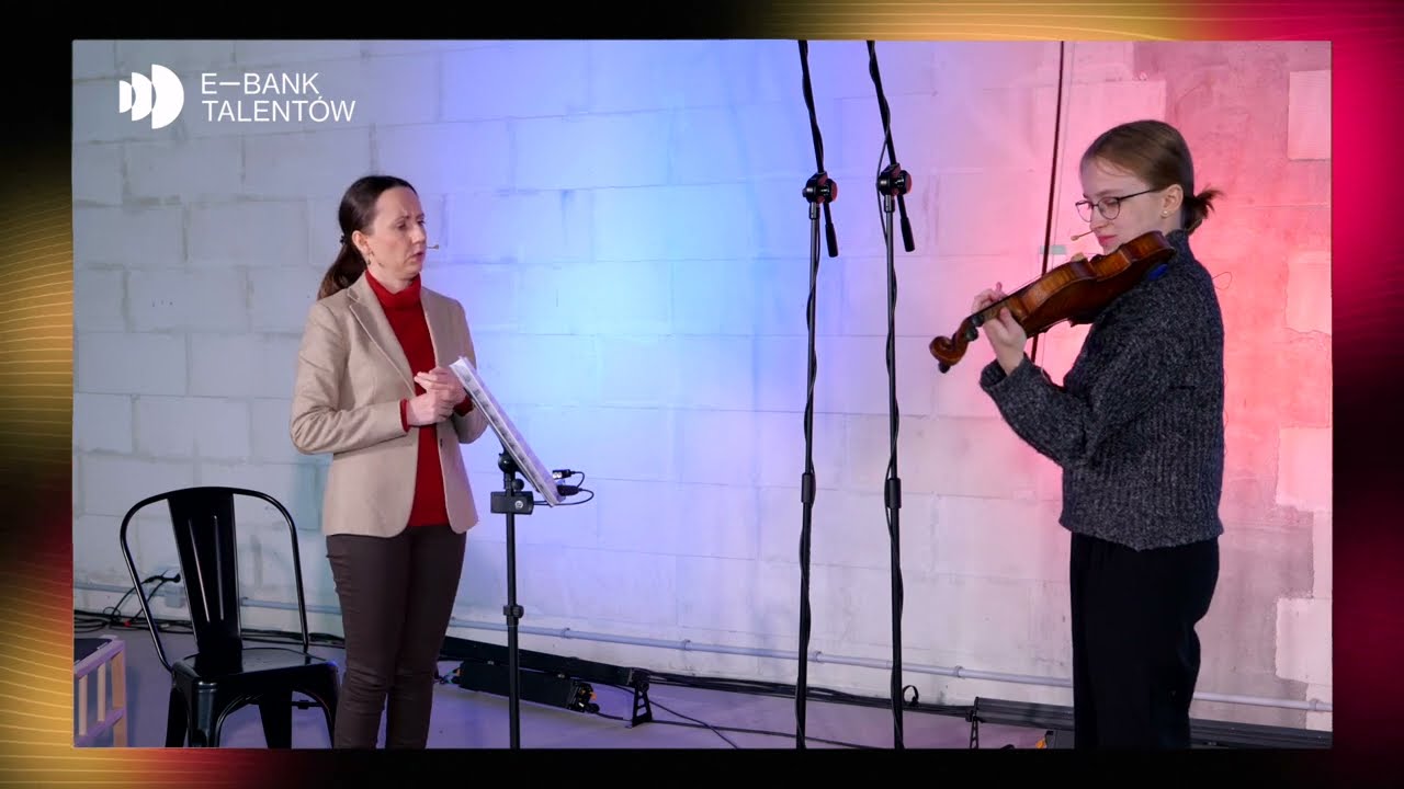 e-Bank Talentów - prof. Agata Szymczewska - skrzypce - Lena Łoginowicz