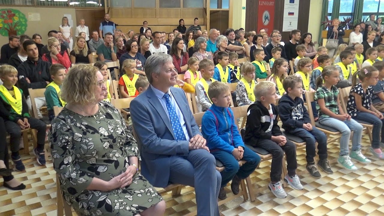 GORENJSKA POROČILA: Obisk radovljiškega župana na OŠ A. T. Linharta