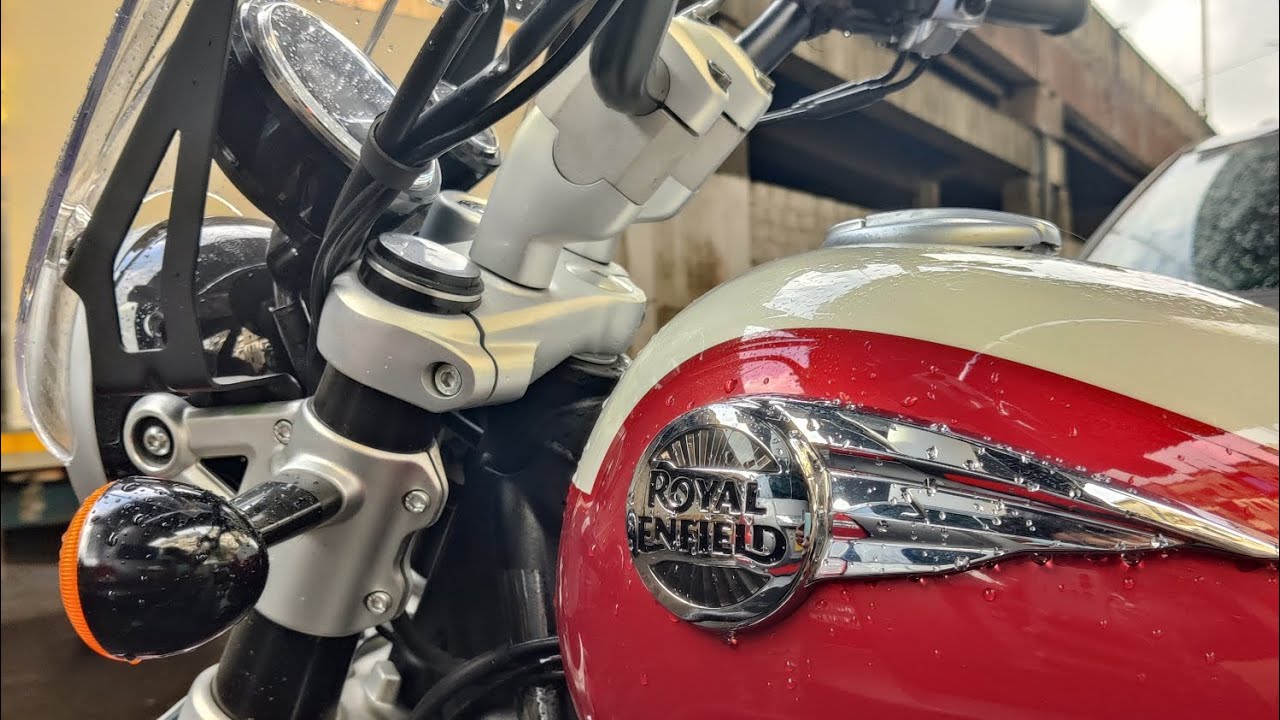 Handle bar risers for SM650 (Royal Enfield Super Meteor 650)