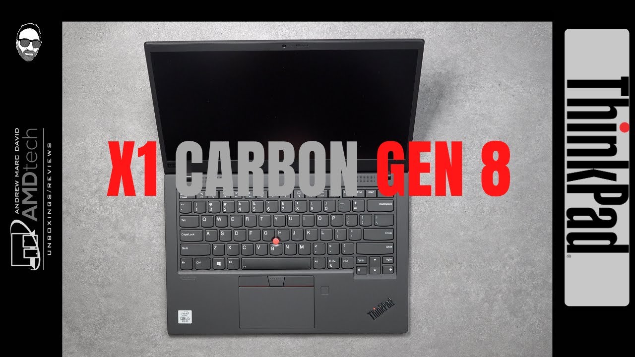 Lenovo ThinkPad X1 Carbon Gen 8: Unboxing & First Look