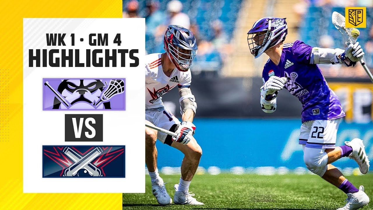 Michael Sowers' First PLL Game | Waterdogs vs. Cannons Highlights Week 1