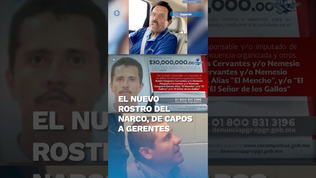 Nueva generaci&oacute;n del narco: &iquest;qui&eacute;nes reemplazan a El Chapo y El Mayo? #shorts