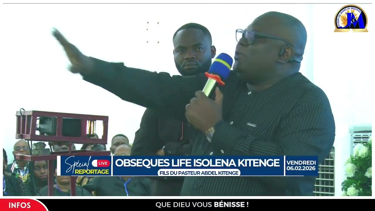 VEILLÉE MORTUAIRE LIFE ISOLENA KITENGE | VENDREDI 06.02.2026