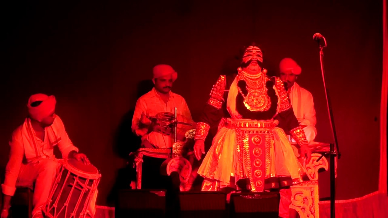 Yakshagana 2017-Kanasa kanda kamsa-Sri Jansale adbhuta gaayana-Sri uppunda as kamsa @malvalli