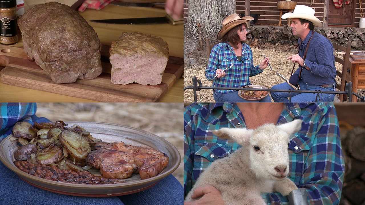Cowboy Campfire Marinated Pork Chop, Homemade Bologna & Bologna Spread (Episode #406)