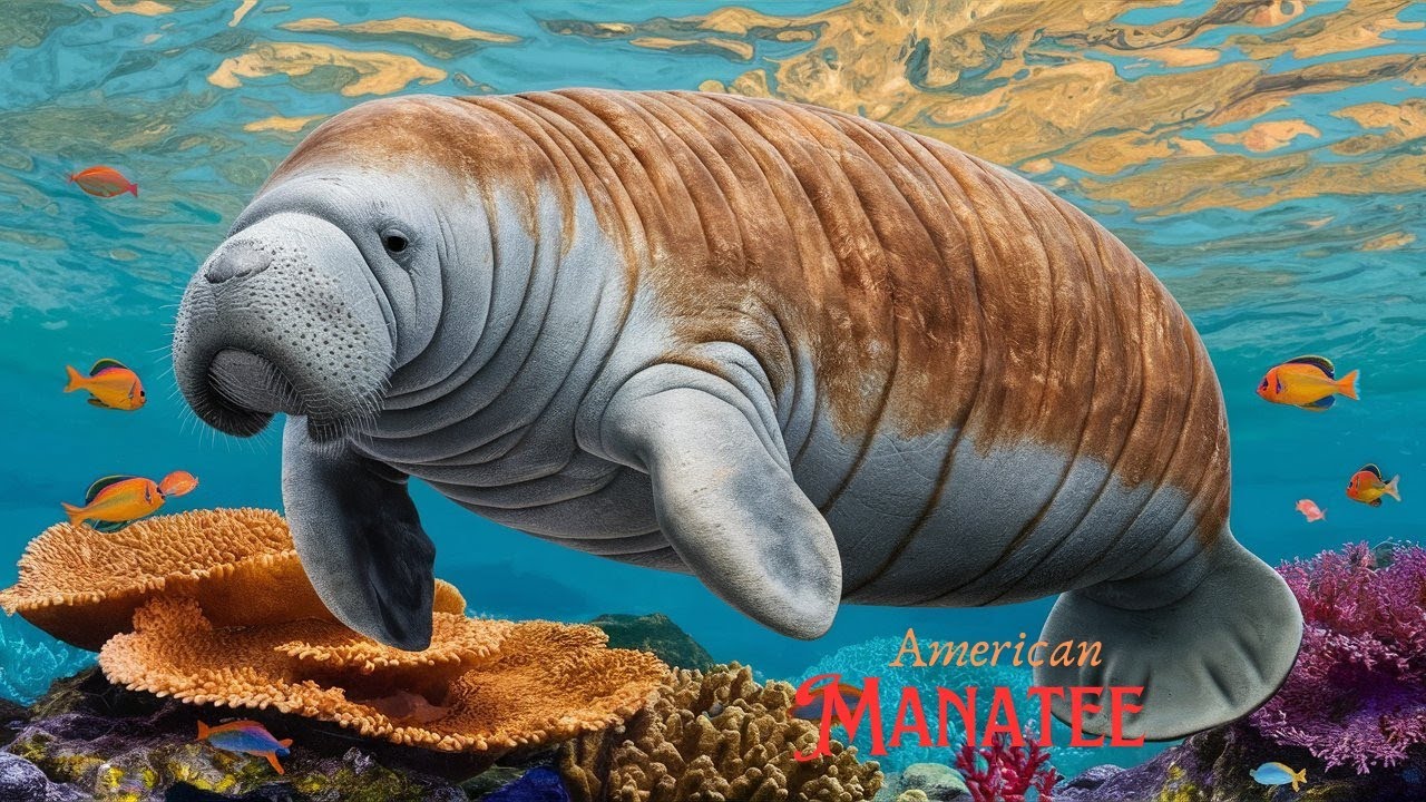 American  Manatee  animal /