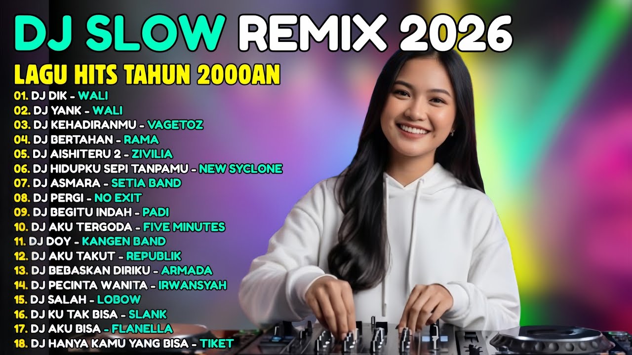 VIRAL Dj Remix Slow Full Bass Terbaru 2026  - Dj Campuran Viral Tiktok - Cover Lagu Pop Terbaru 2026