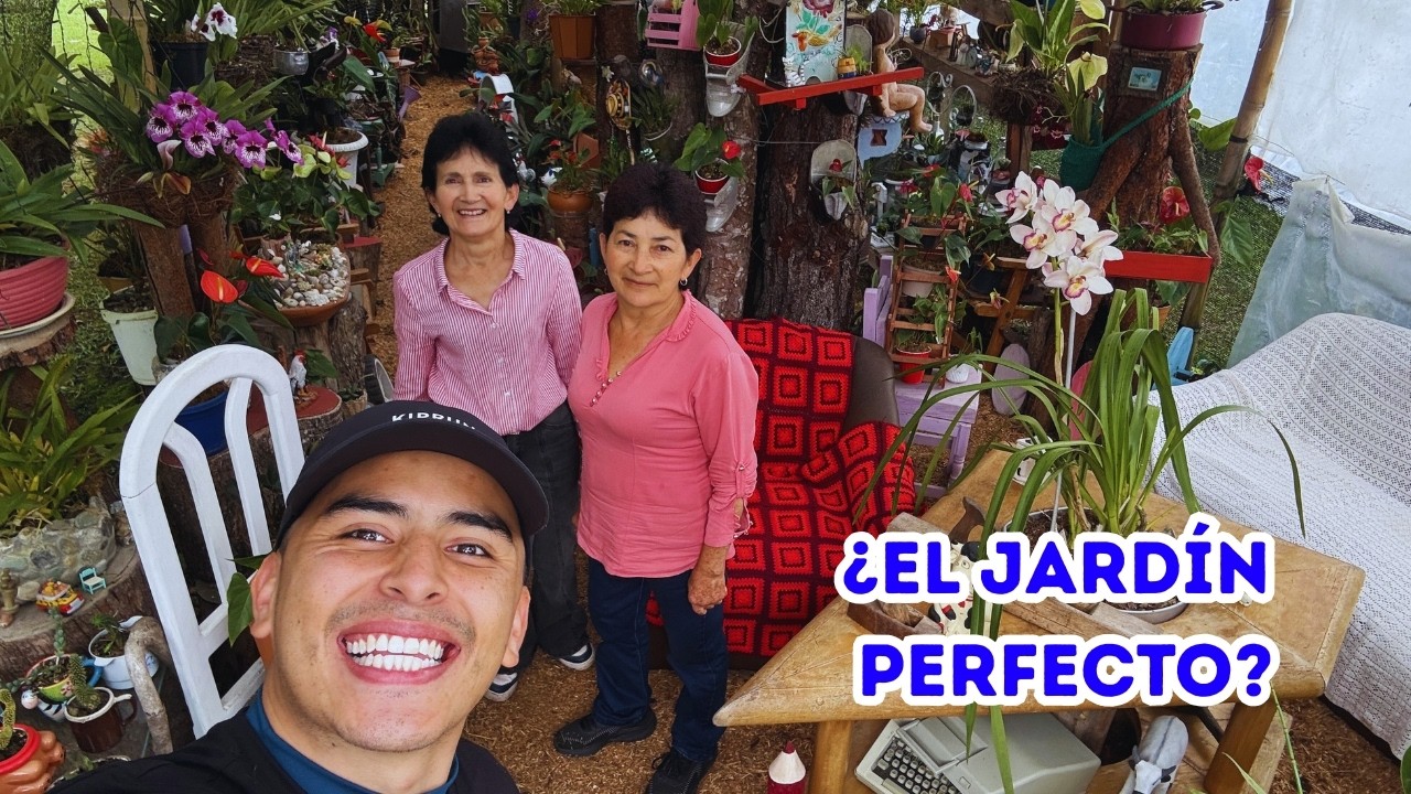 Este jardín debería ganar un GRAMMY, no es BROMA + de 30mil PLANTAS |AP