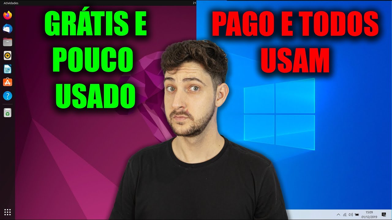 POR QUE AS PESSOAS NÃO USAM LINUX QUE É GRÁTIS E MAIS SEGURO QUE WINDOWS? Com @Diolinux