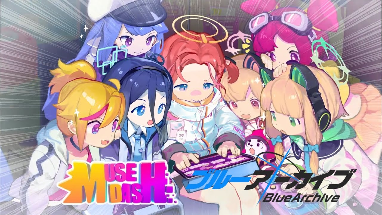 Muse Dash x Blue Archive | All Songs Gameplay