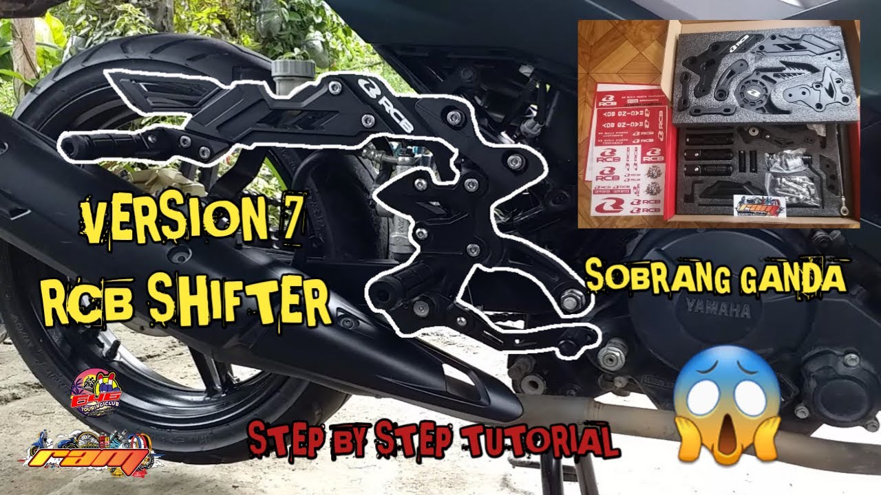 PAANO MAG INSTALL NG VERSION 7/S3 RCB SHIFTER ON SNIPER150| (STEP BY STEP TUTORIAL) | MOTOSPYN