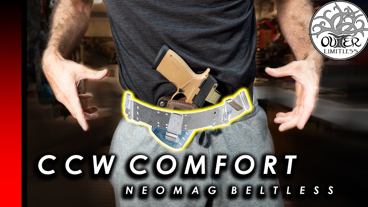 Carry Concealed In COMFORT!! Neomag Alias Beltless System | Gym, Beach, Yoga, Sweats, Shorts, | CCW