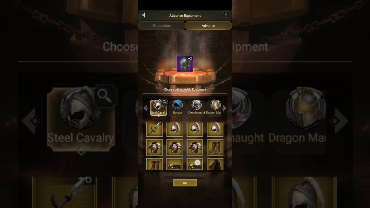 ROE, Advancing Equipments, Rise of Empire Ice and fire