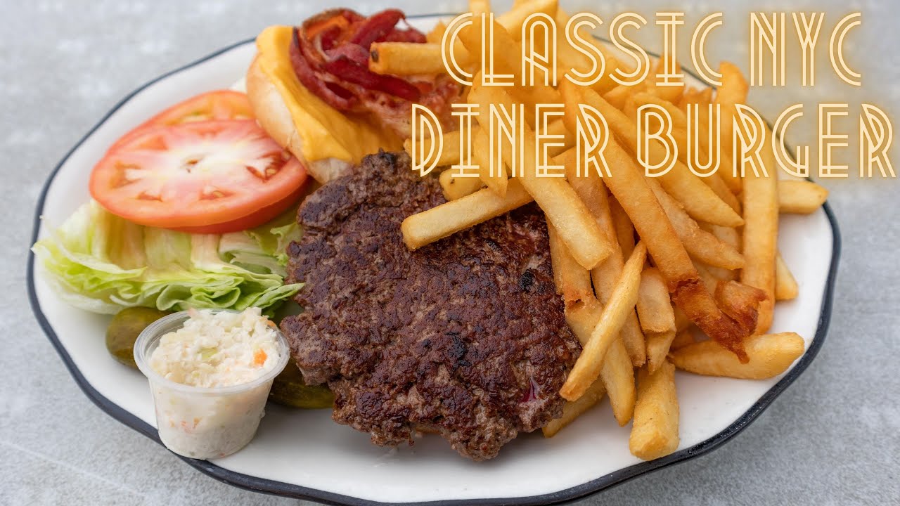 Joe Junior. Classic NYC Diner Burger!