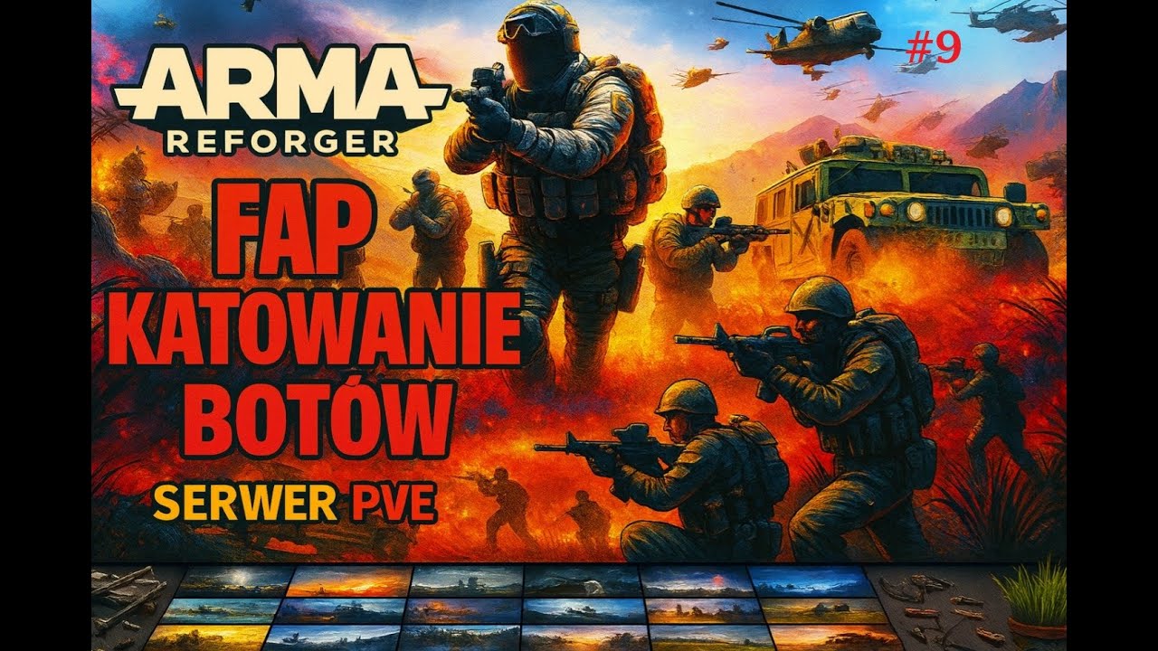 Arma Reforger - Katowanie Botów #9 ANIZAY