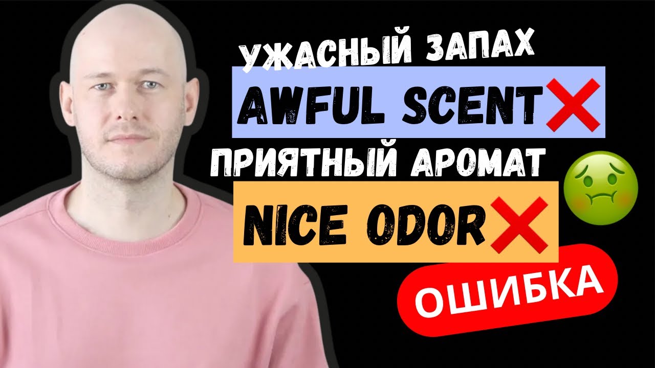 КАК СКАЗАТЬ ВОНЯЕТ / НЕСЕТ по-английски 