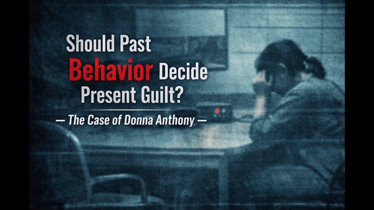 Should Past Behavior Decide Present Guilt — The Case of Donna Anthony