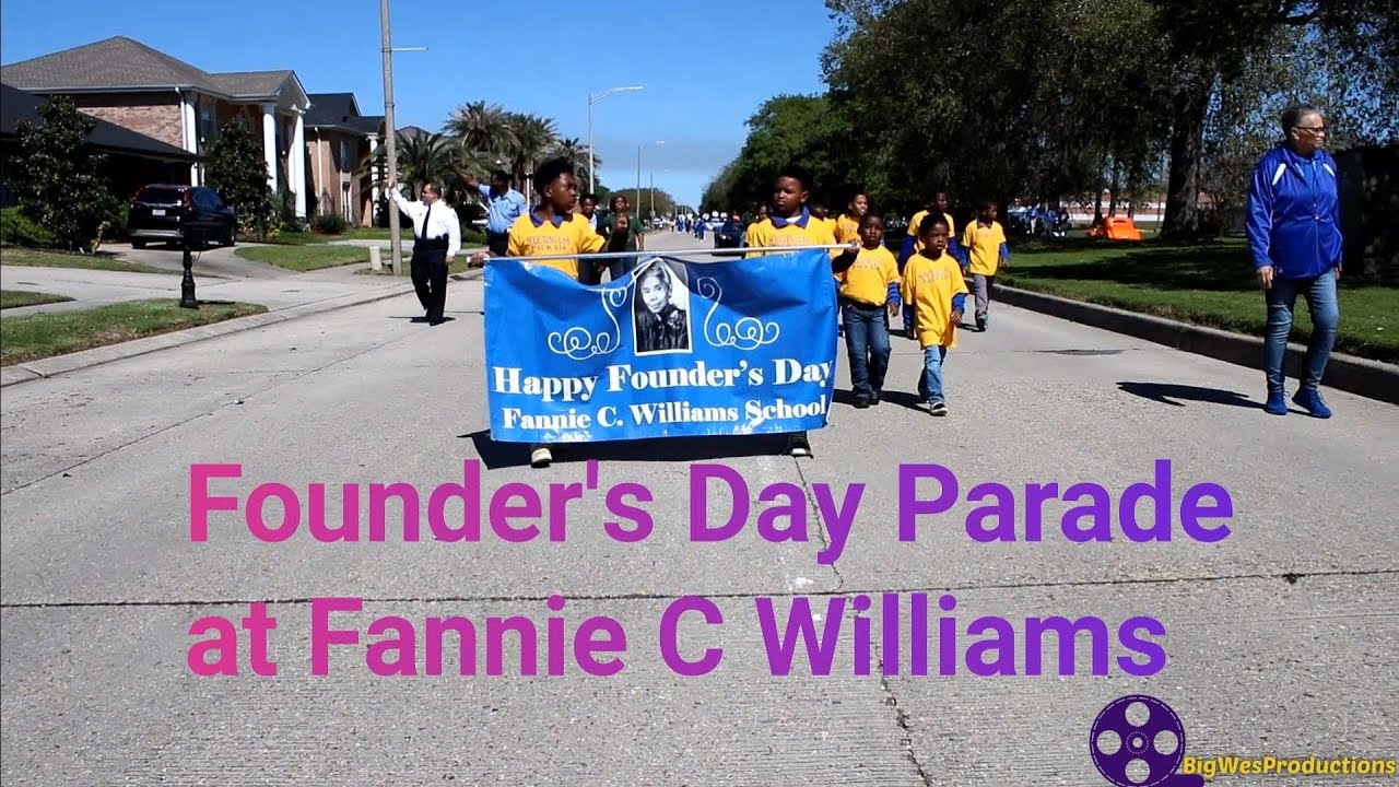 Founder's Day Parade Band Highlights At Fannie C Williams School (2024)