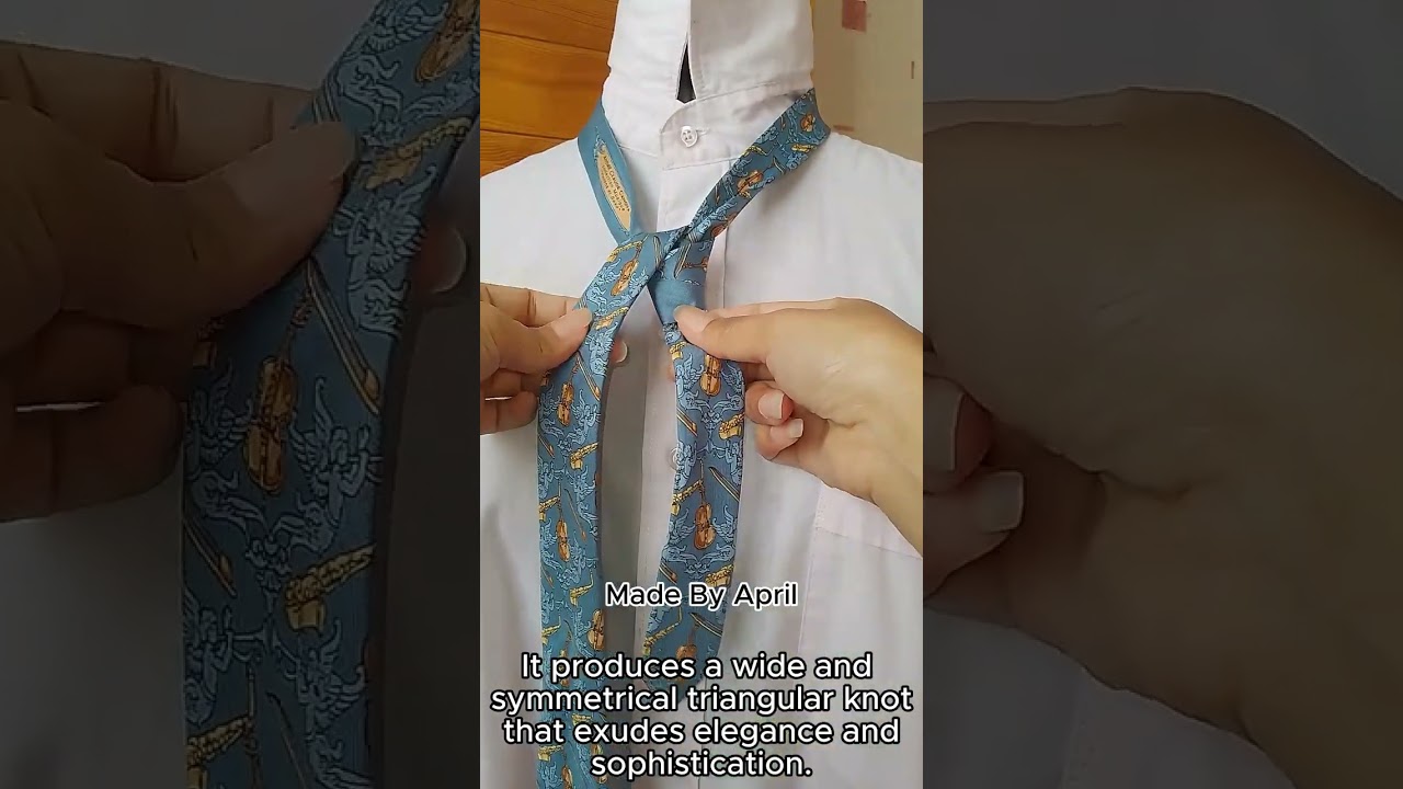 How to Tie a Tie The Triple Windsor Necktie Knot | Windsor Tie Knot Tutorial for Beginner #shorts