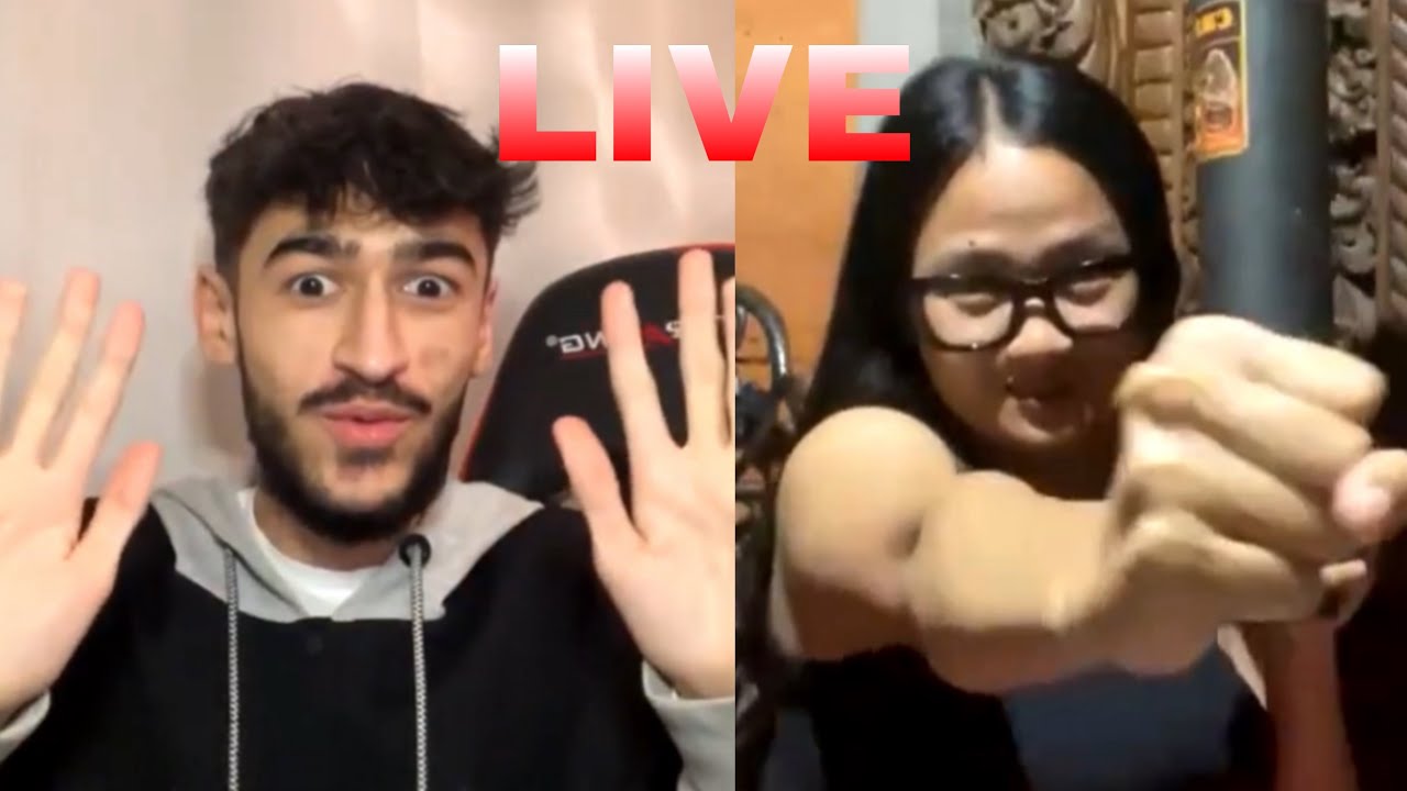 instagram live deaf Samvok and Putri 😱😭