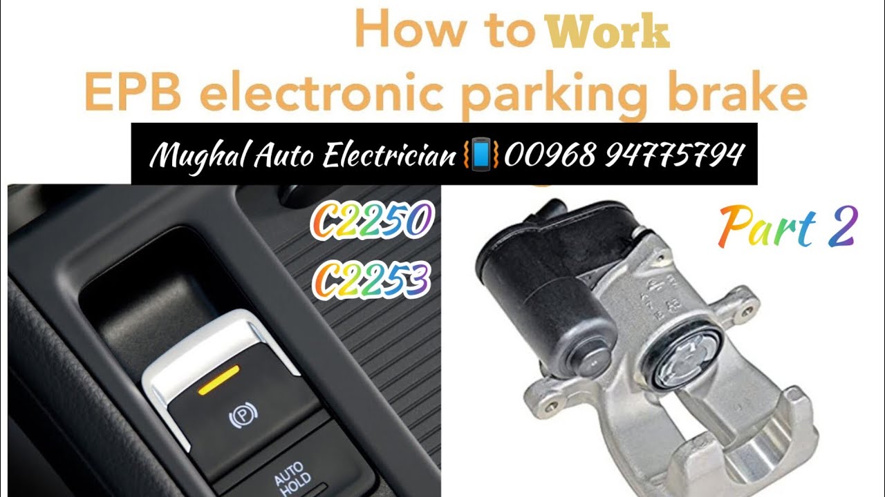 Mitsubishi Montero(Part2)C2250&C2253(EPB) Electronic Parking Break❓How To Diagnose Fault & Solved✔️