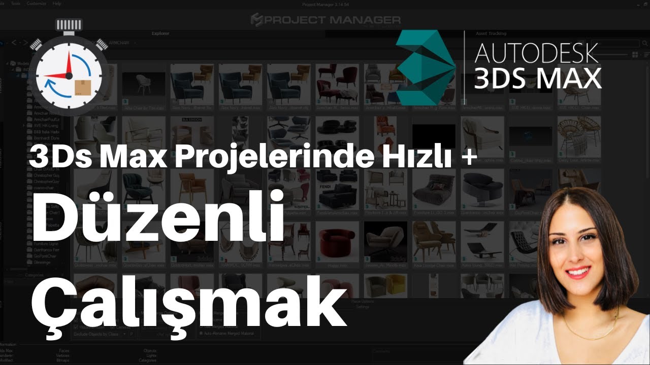 3Ds Max projeleri nasıl düzenli tutulur? Elinizi hızlandıracak Project Manager eklentisi kullanımı