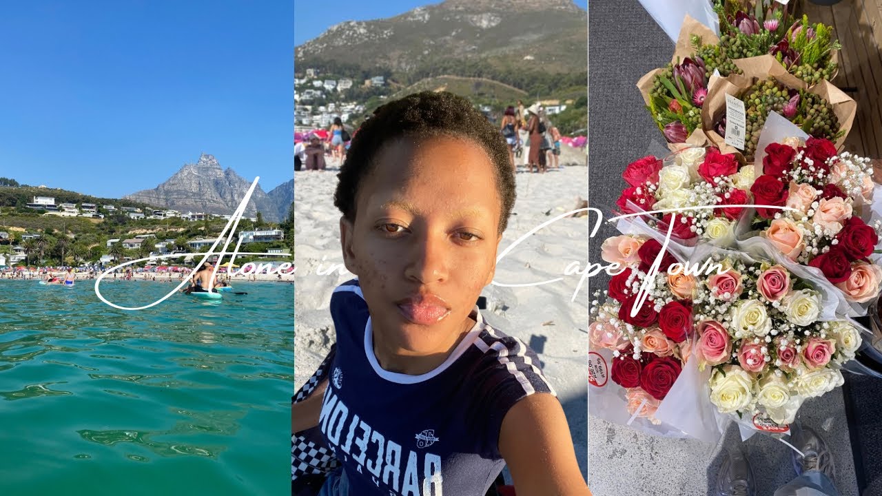 Living alone in Cape Town 10: beach day, flowers and shopping 