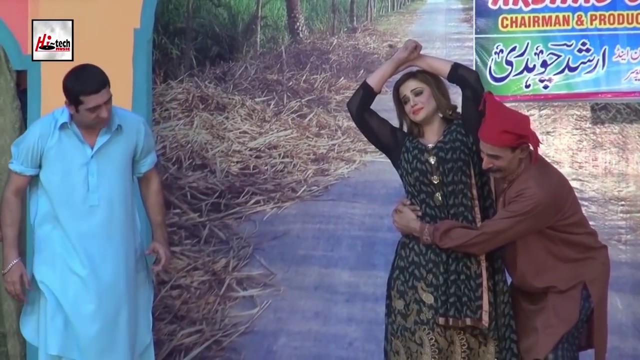 GHAIRAT MAND ZAFRI KHAN SAJAN ABBAS - PAKISTANI STAGE DRAMA FULL COMEDY CLIP - OSAWORLDWIDE