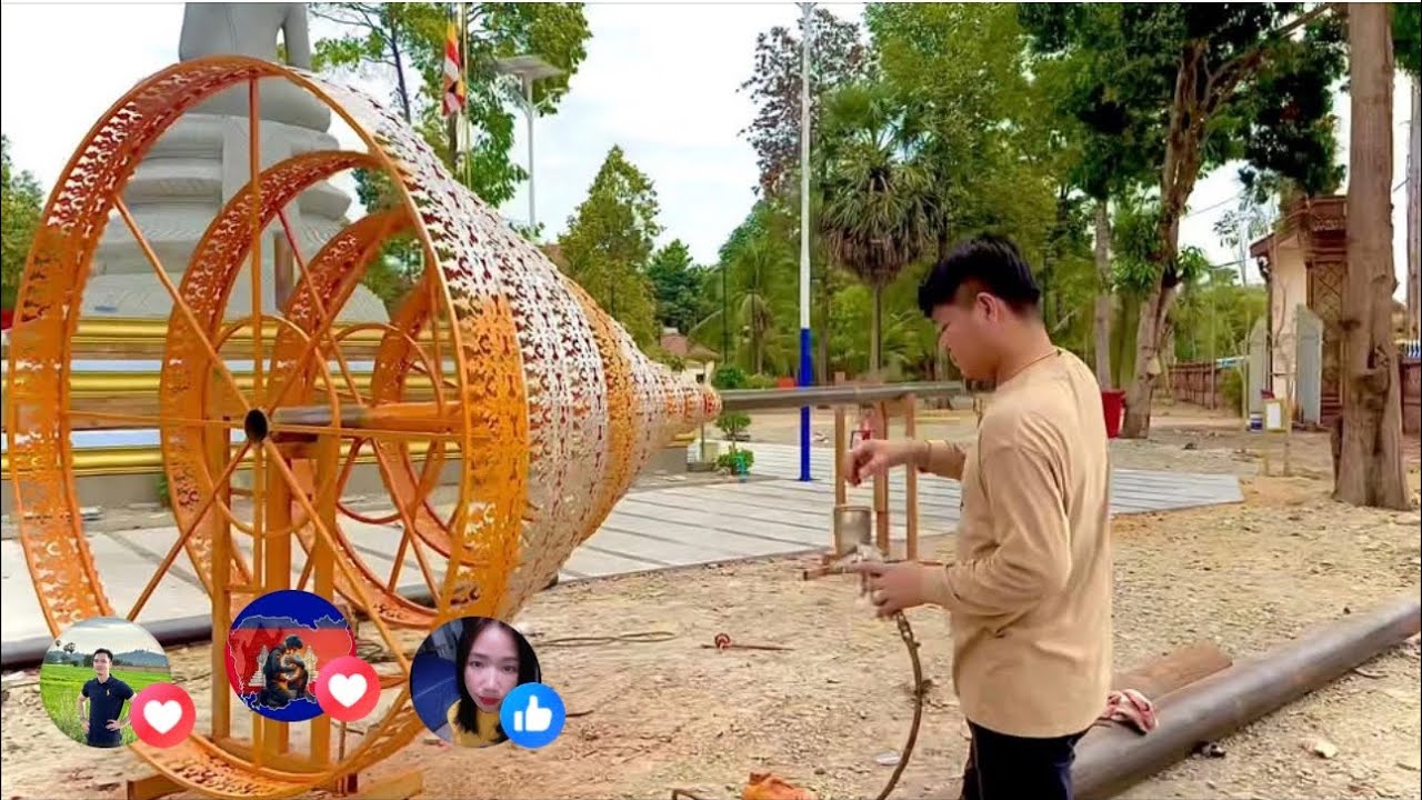 សកម្មភាព តម្លើង ឆ័ត្ររួត មុខកាត់ ២.២០ម៉ែត្រ 077599958