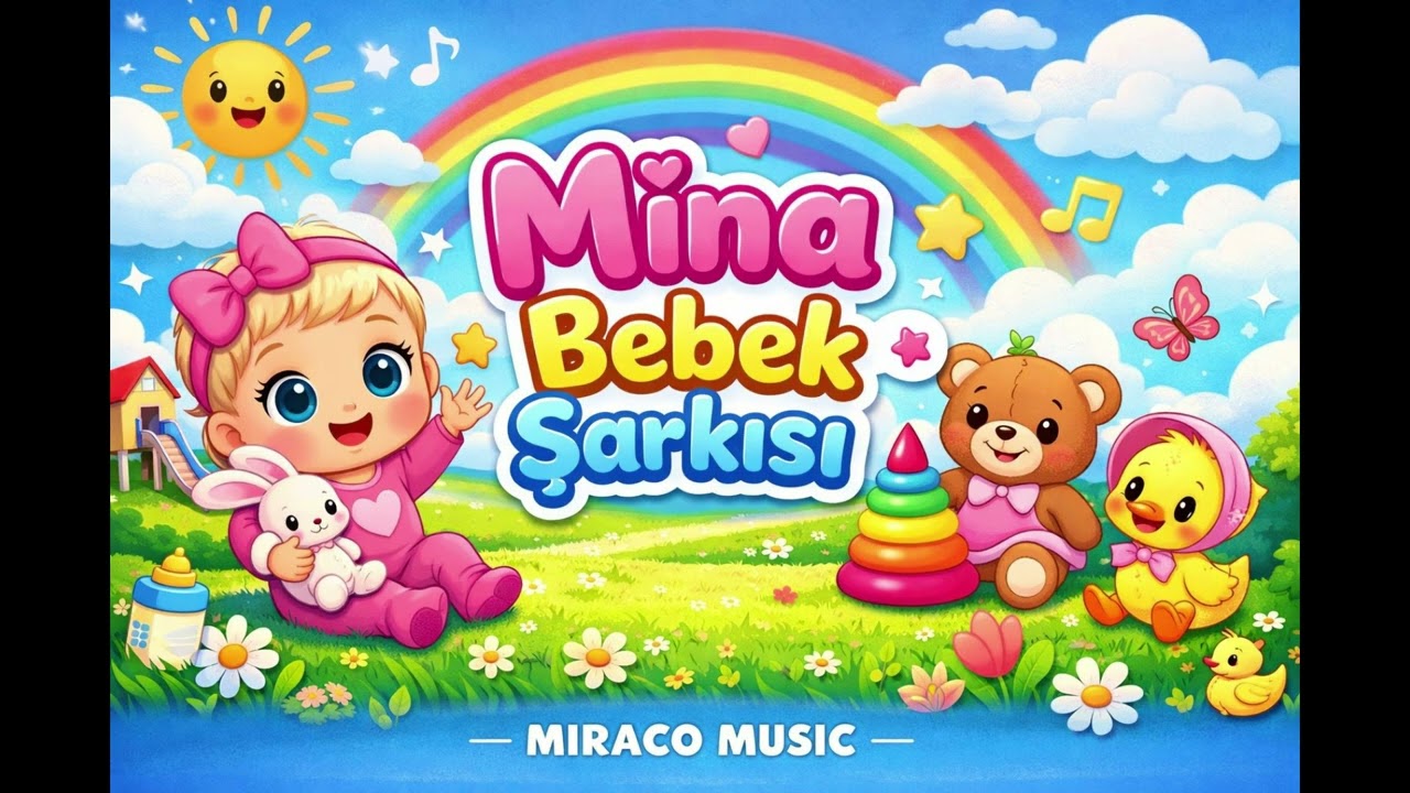 Mina Bebek Şarkısı 🎶 | İsme Özel Neşeli Çocuk Şarkısı | Mina Şarkısı
