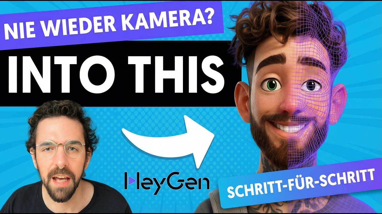 Nie wieder vor die Kamera! Erstelle KI-Videos mit HeyGen (Anleitung)
