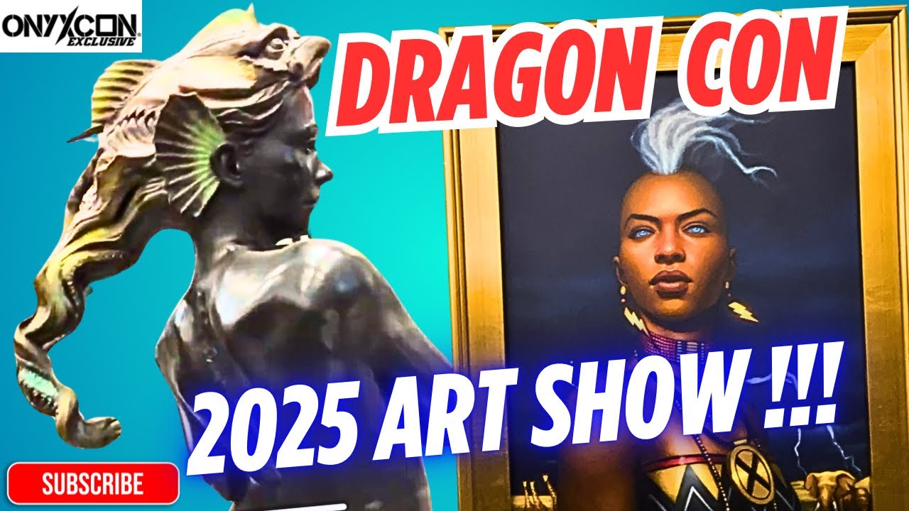 DRAGON CON ART SHOW 2025! #Amazing #Atlanta #DragonCon #Art #LaborDay